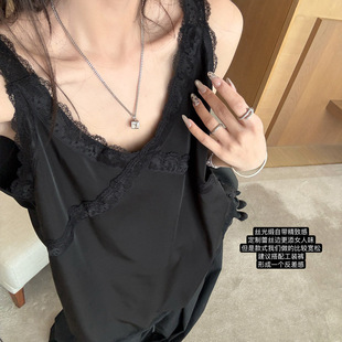 superniniyy ���ͬ�� lace top �ɳ��ٽz߅ƴ�ӽz�⾄�汳������