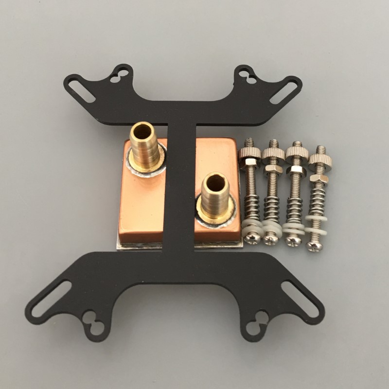 CPU水冷头显卡南北桥冷头LED制冷片散