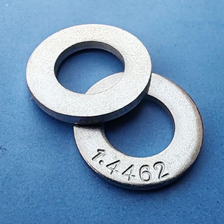DIN125 2205双相不锈钢1.4462 洗白 平垫圈厂家自产自销现货供应