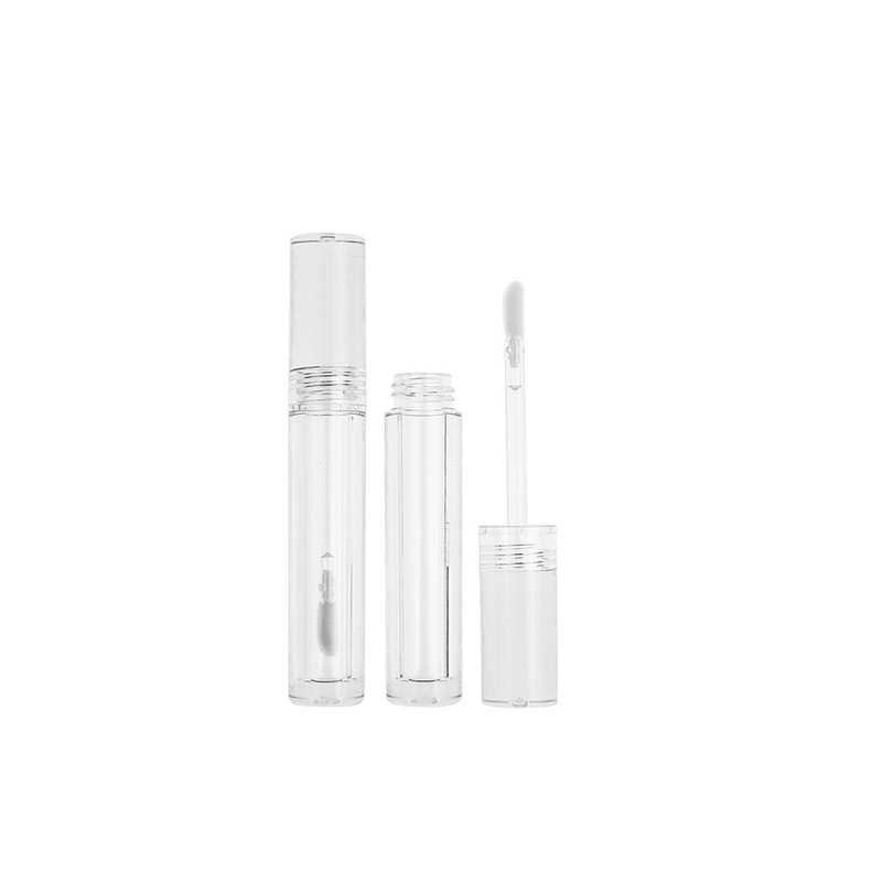 ジンゼ 新製品 丸型 全透明 リップグロスチューブ ブライトニングリキッド 3.5ml 化粧品容器|undefined