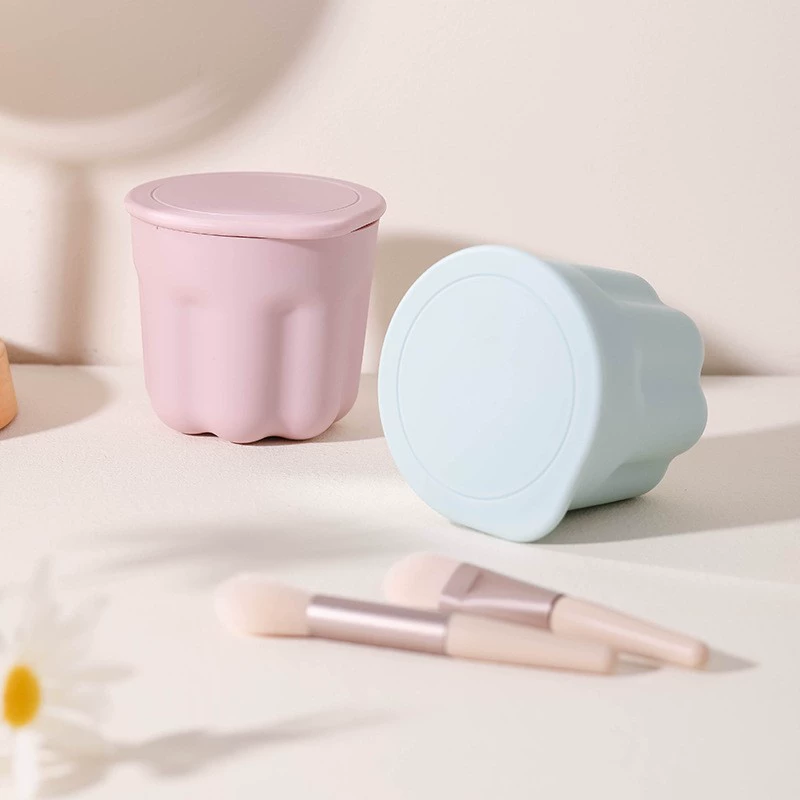 Прямая поставка с фабрики Косметическая щетка Чистящая коробка Контейнер для очистки Косметическая ручка Коробка для хранения Мытье Стеллаж для сушки Чашка для мытья