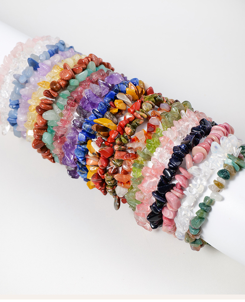 Moda Irregular Cristal Con Cuentas Pulsera display picture 1