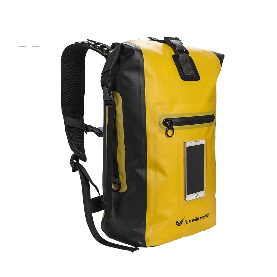 Manufacturer's outdoor waterproof bag, multifunctional waterproof backpack, outdoor waterproof double-shoulder bag