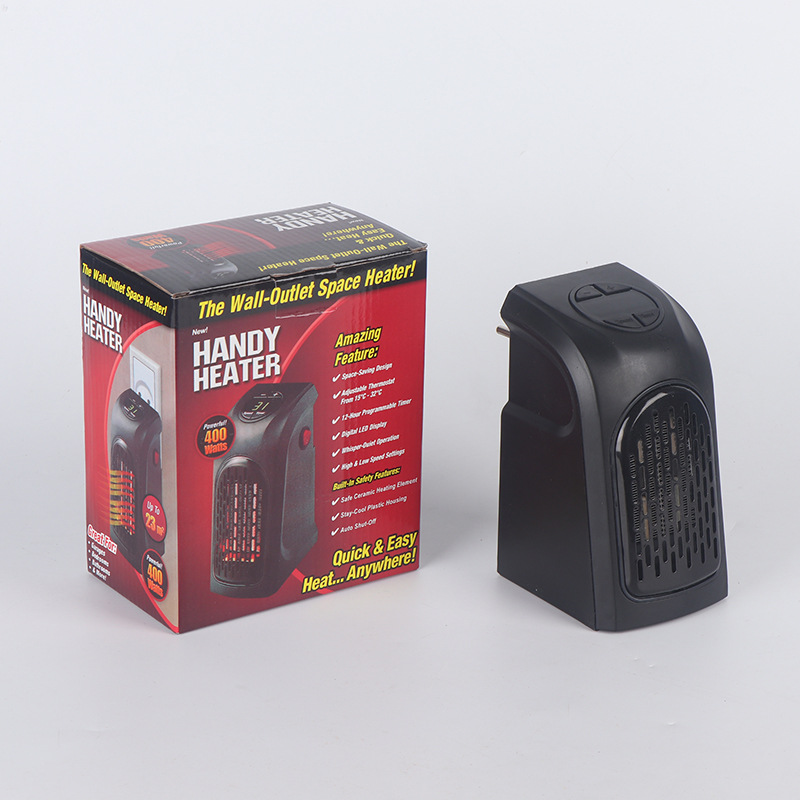 Mini ventilador de calefacción eléctrica portátil práctico para oficina y hogar, calentador transfronterizo