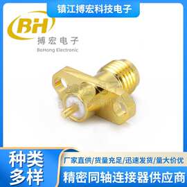 RF 精密同轴连接器 SMA-KFD-3 适配面板安装