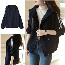 2024秋冬新款加绒加厚卫衣女韩版宽松显瘦休闲运动棒球服保暖外套