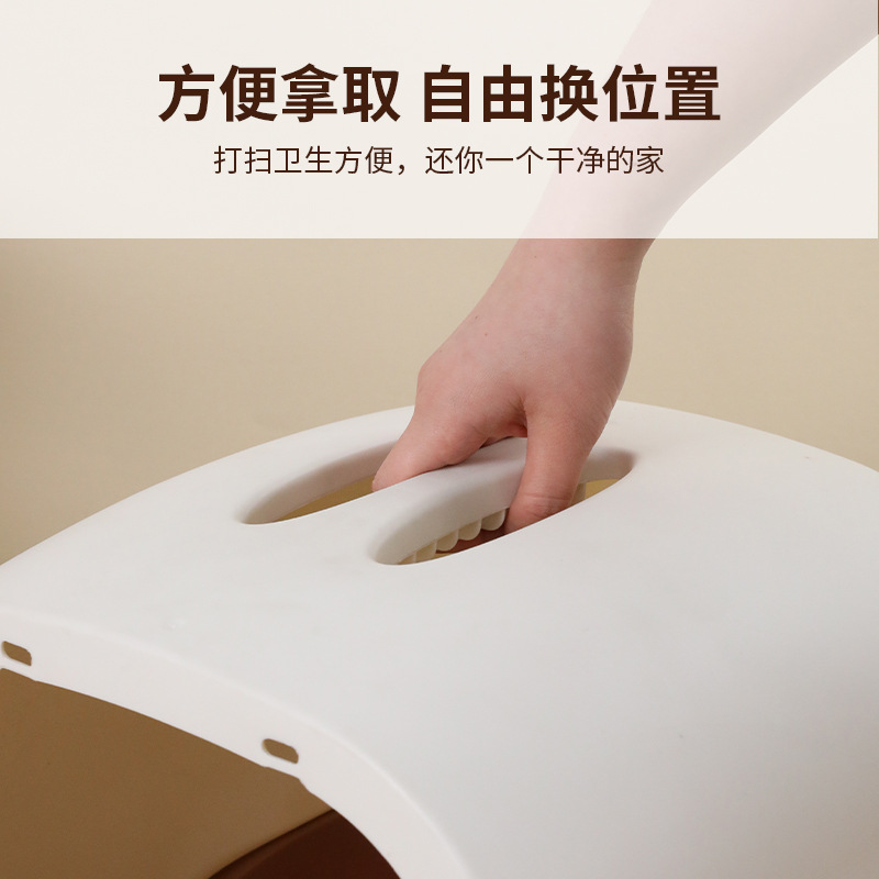 Hawo nueva segunda generación de gran entrada caja de arena para gatos completamente cerrada de gran tamaño durable desodorante anti-Splash gato inodoro