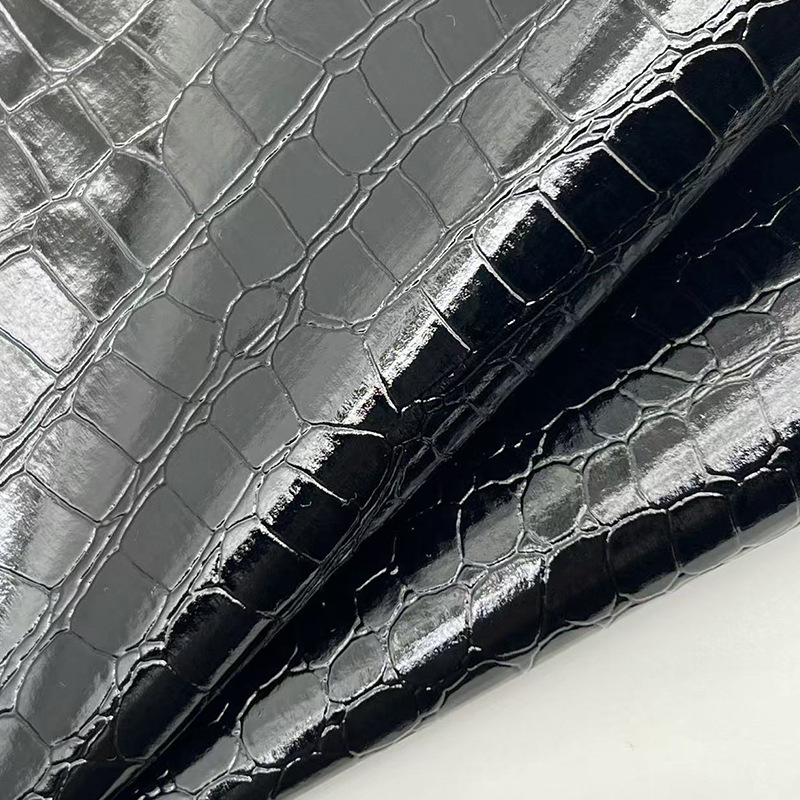 Cuero de cocodrilo brillante PVC tacones altos punta antipatada caja de joyería negro álbum de fotos caja de regalo embalaje de cuero