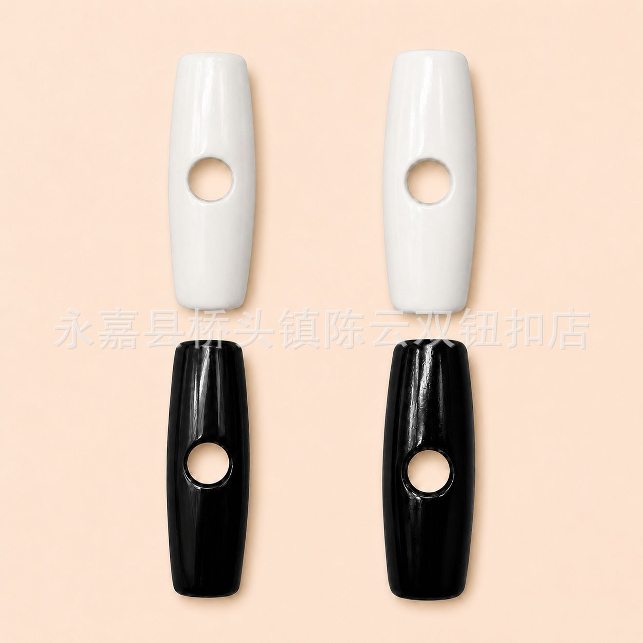厂家直发无槽橄榄单孔椭圆形扣毛衣扣大衣扣毛线包扣羽绒服