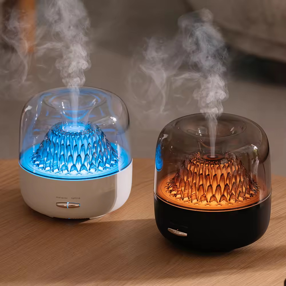 200ml Household Bedroom Essential Oil Aromatherapy Machine Portable Colorful Light Aromatherapy Lamp Air Purifying Humidifier