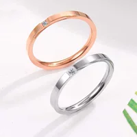 Модное обручальное кольцо, золотистые маленькие украшения, простое и элегантное оформление, розовое золото