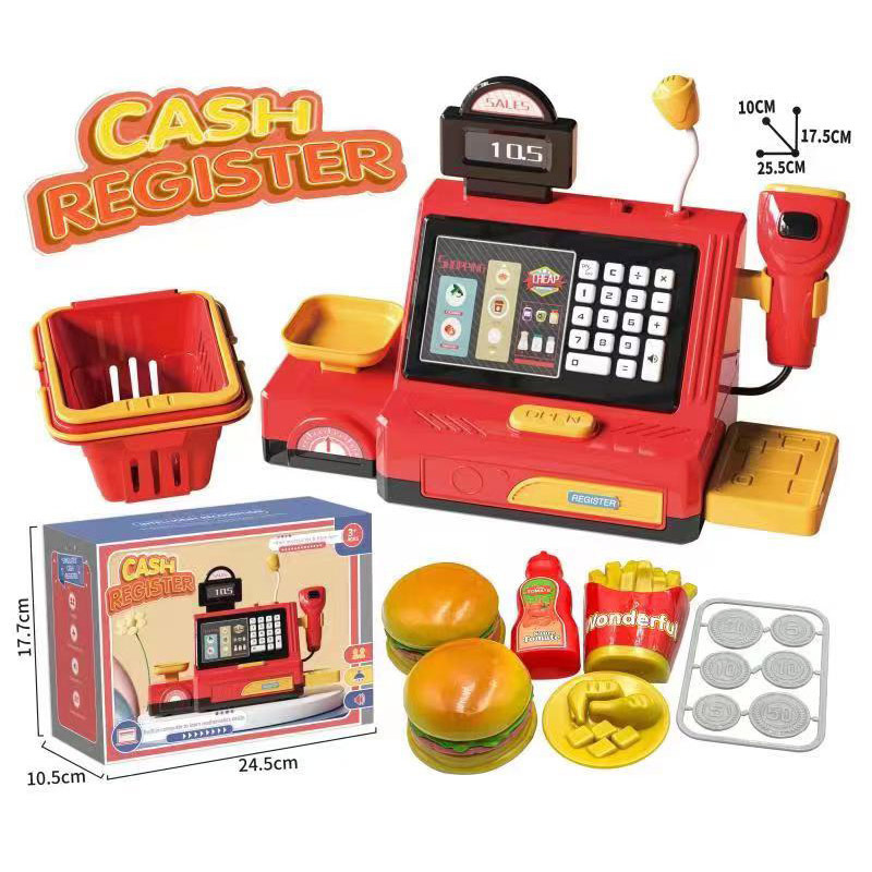 7122-80 Set de hamburguesas de caja registradora: 48 cajas