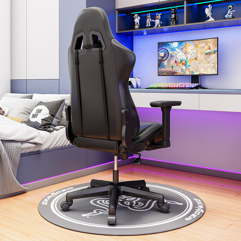 E スポーツチェアゲーミングチェアコンピュータチェアレーシングチェアオフィスチェアインターネットカフェインターネットカフェ家具ホーム快適な小さな Razer|undefined