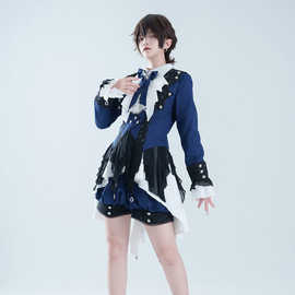 熊逗酱原创克里斯恶之子洛丽塔女外套连衣裙裤子Lolita裙套装7153