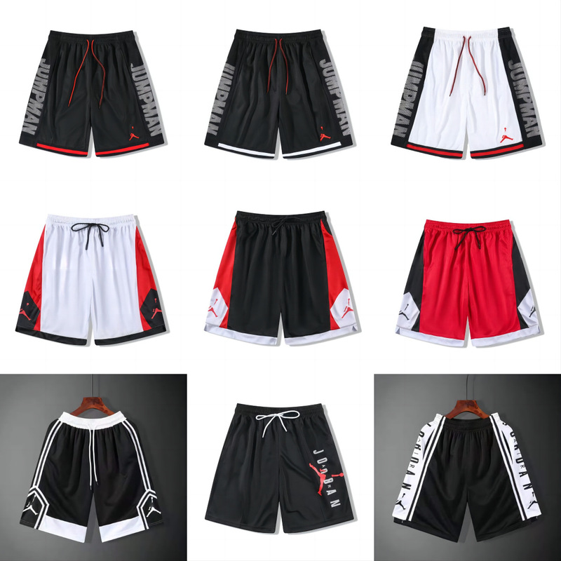 Basketball Pants Men's American Loose Over-the-knee Five-point Beach Quick-drying Running Fitness Training Pants Sports Shorts Women's Summer