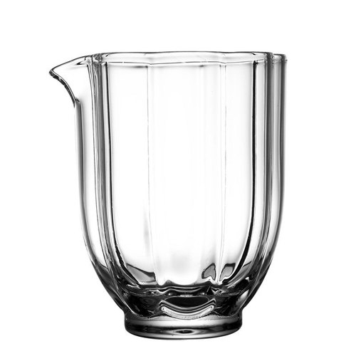 Supply of tea cup kung fu tea set high borosilicate glass fair cup office home thickened transparent fair cup