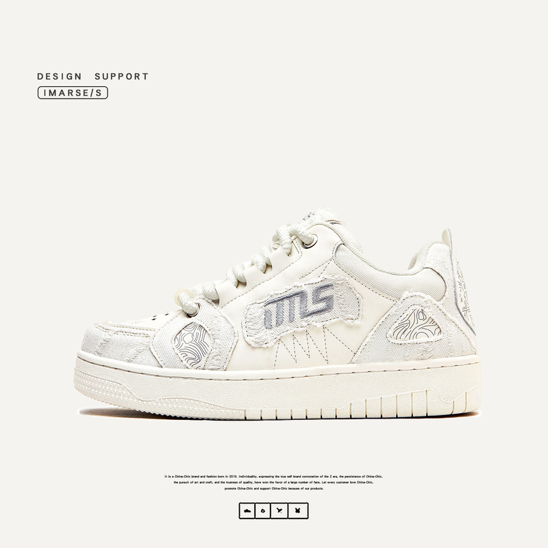 Guangzhou Shoes Destroy Aesthetics Guofeng Designer Trendy Shoes White Shoes Men's and Women's Shoes White Board Shoes Bread Shoes Men's Shoes Guangzhou Shoes Destroy Aesthetics Guofeng Designer Trendy Shoes White Shoes Men's and Women's Shoes White Board Shoes Bread Shoes Men's Shoes