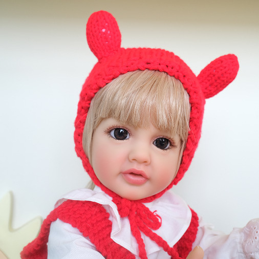 NPK bienes genuinos 55cm pegamento completo simulación muñeca Betty image 2