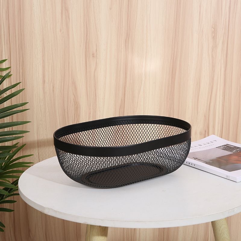 Cesta de Frutas de Hierro para Hogar