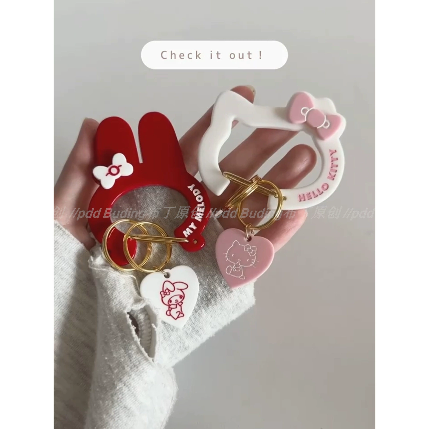 Hello Kitty, японские милые подвески для альпинизма, брелок