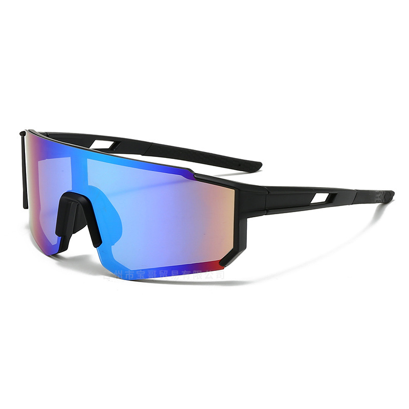 Black frame green film