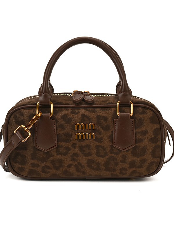 Nicho transfronterizo leopardo pequeño bolso cuadrado para mujeres 2025 nuevo lujo ligero versátil bolso de bolos de mano de moda