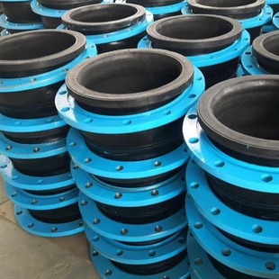 Anti-Pulling Large Diameter Large Flang Edge Flexible Rubber Soft Connection Soft Joint Dn800