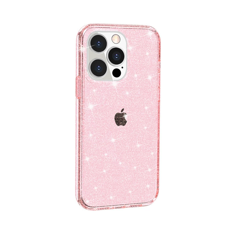 Чехол для телефона Apple iPhone 16 совместимый, защита от падений, блестящий прозрачный дизайн