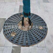 圆形铸铁树池篦子公园绿化树穴盖板铸铁树围子楼盘广场树坑护树板