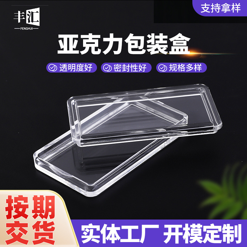 Acrylic rectangular box