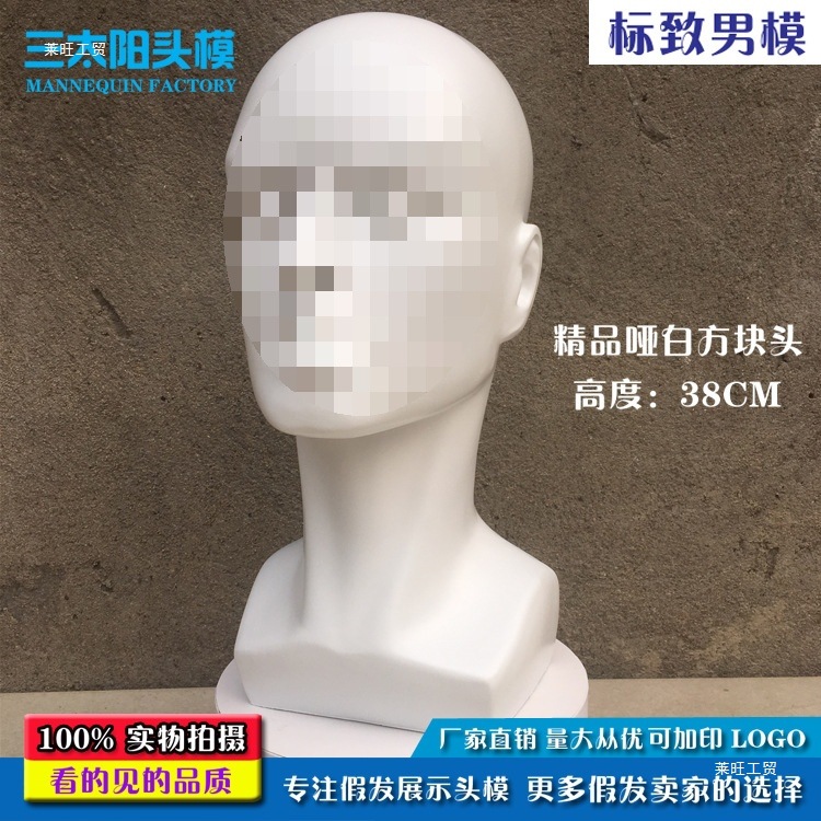 玻璃钢模特橱窗女装店假发头模模特头男士假人模型帽子VR展示其他