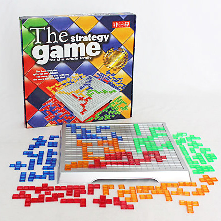 Board game Tetris Gladiator Chess Pieces Desktop Square Game Children Parent-Child Multiplayer Interactive Game