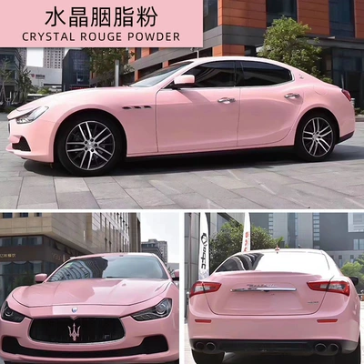 Auto Color Change Film Glacier Pet Body Film Color - petcrystal-rouge-powder-152-17m-roll