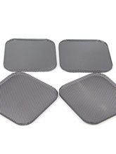 小音响喇叭网方形网罩音箱方形铁网65mm扬声器黑色铁网盖