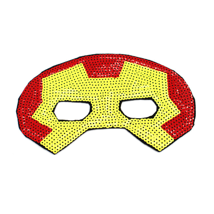 Máscara transfronteriza para niños de Halloween Marvel Máscara de anime Spider-Man Máscara de ojos de Superman Máscara de ojos para niños al por mayor