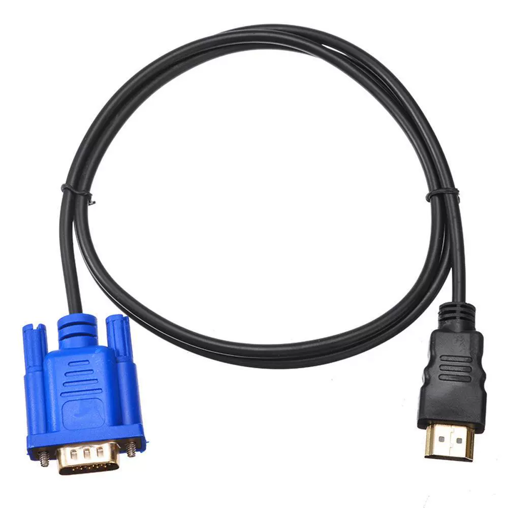 HDMI на VGA 1080P конверсионная линия HDMI на VGA соединение линия HDMI на VGA 1.8 метров версия 1.4