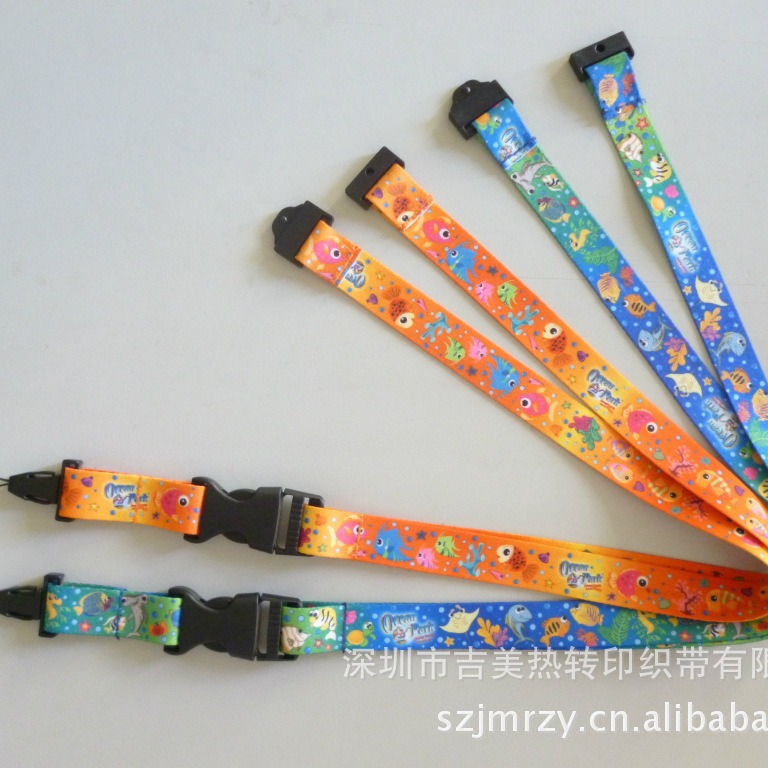 批发供应 热转印挂绳吊绳 证件挂绳