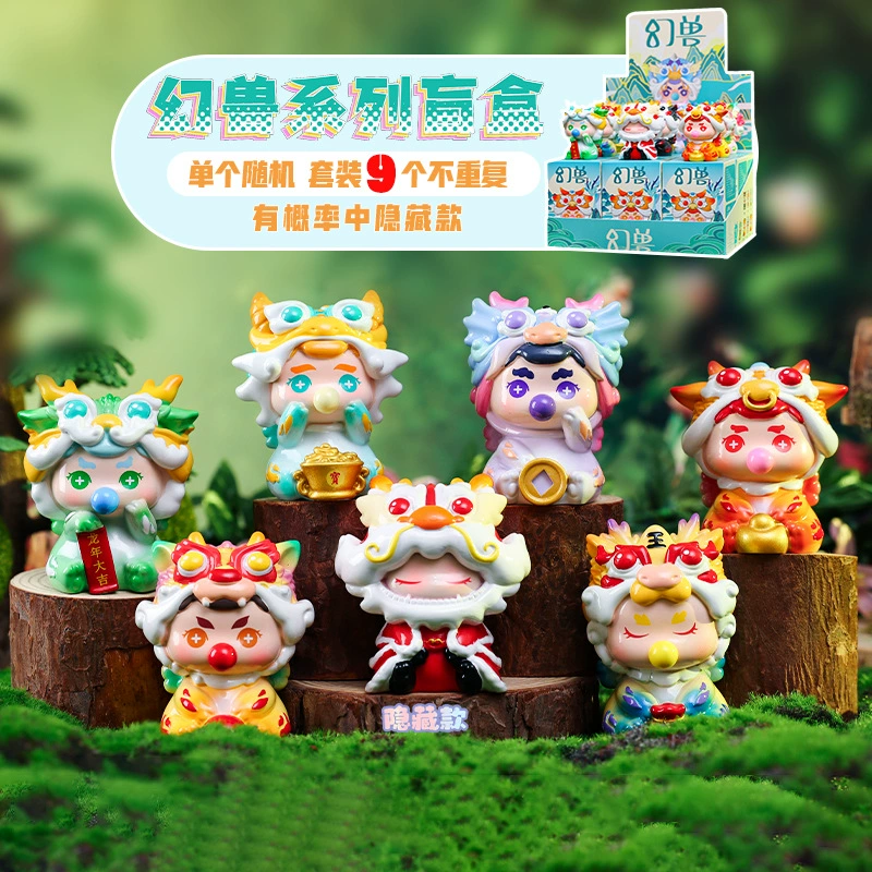 Неизвестная коробка смолыFigure (Kawai) Волшебная девочка Коллекция, случайный мини-набор, различные тематики