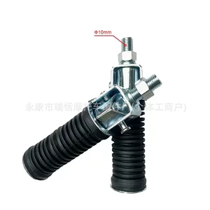 Motosiklet üçün 10mm arxa ayaqaltı rezin yastıq aksesuarları
