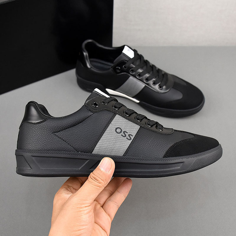 Four Seasons Low-Heeled Flats Genuine Leather Frosted Stitching White Shoes for Men Korean Style Lace-Up Driving Shoes Versatile Sneakers for Men Four Seasons Low-Heeled Flats Genuine Leather Frosted Stitching White Shoes for Men Korean Style Lace-Up Driving Shoes Versatile Sneakers for Men