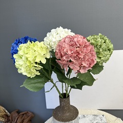 婚慶繡球花仿真花單只特大毛布繡球婚禮現場布置裝飾花藝拱門假花