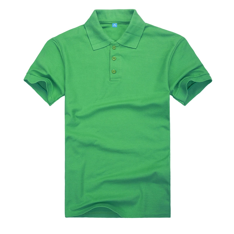 Хлопковая комфортная дышащая однотонная поло для досуга, (Физика)