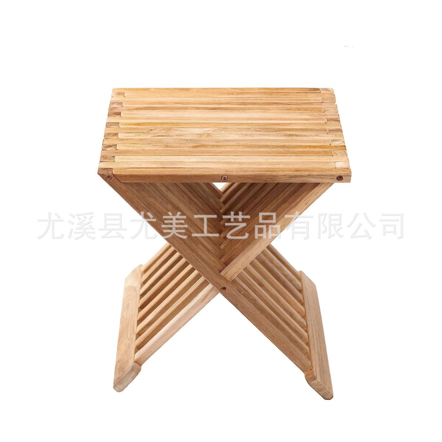 Taburete plegable de bambú Silla plegable de ocio al aire libre Casa de familia Hotel Silla de balcón Taburete plegable al por mayor