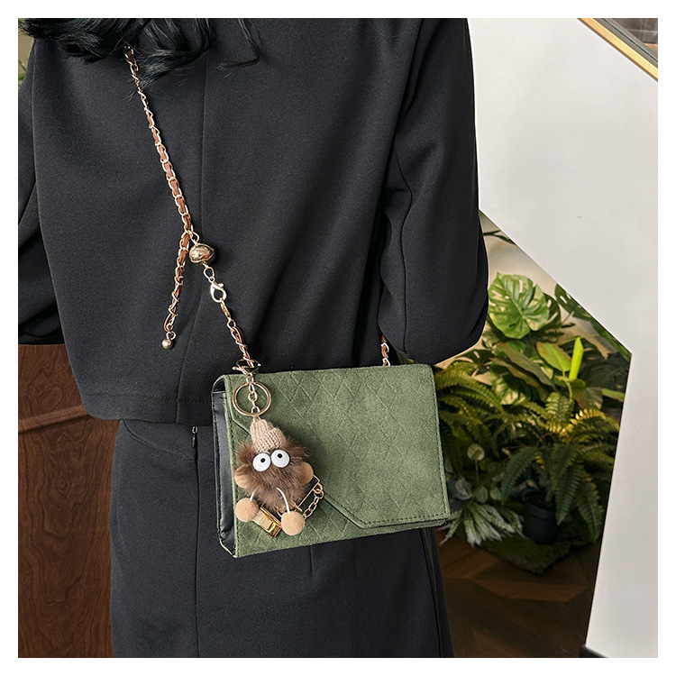 2024 Spring New Trendy Women's Texture Leisure Personality Small Square Single Shoulder Crossbody Bag_voghion.com