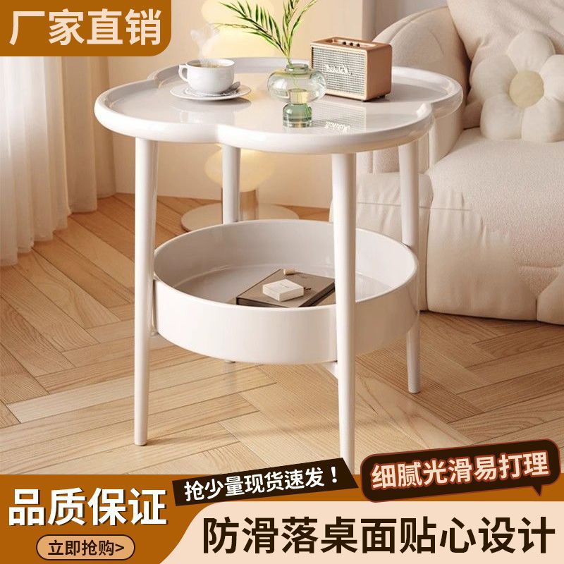 Modern and minimalistic cream sofa for bedroom