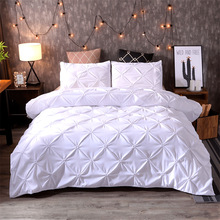 N 34022 Solid Pin-tuck Duvet Cover Set ��ɫ������������