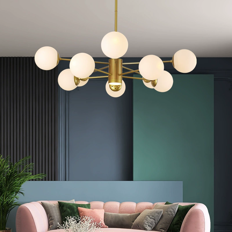 LED-потолочная лампа для спальни, свет в гостиной