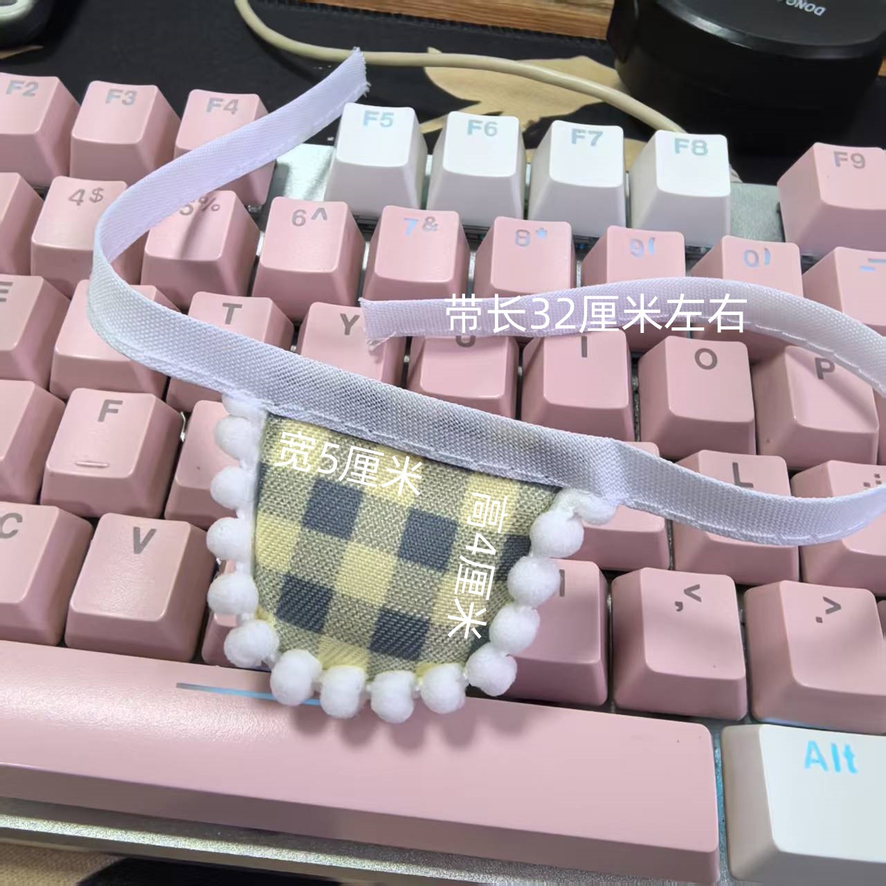 Mini toallas de saliva adorable accesorios de tela DIY muñeca ropa muñeca accesorios de peluche accesorios de tela para usar buckle