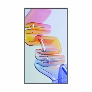 75inch Ultra-Narrow Ultra-Narrow High-Brightness High-Color-Volume Wall-Mounted Advertising Machine Lcd Monitor Display Horizontal and Vertical Manufacturers