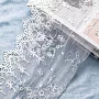 蕾丝宽幅波点23cm刺绣